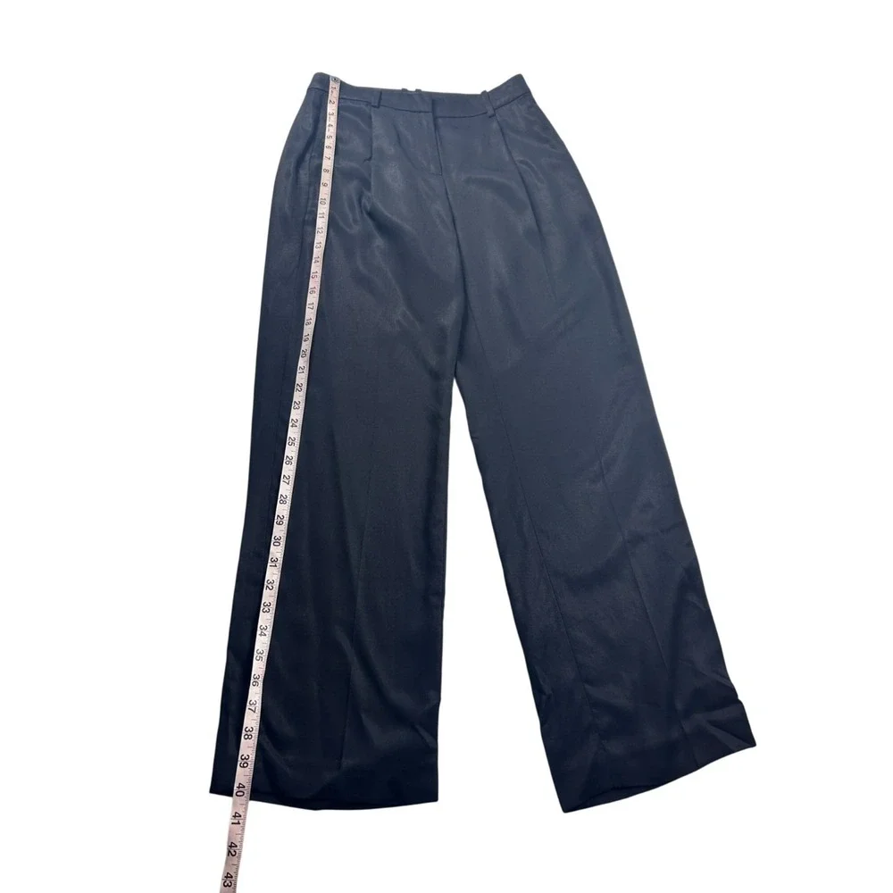 J. Crew Dress Pants Women's‎ Size 2 Black Wool Blend NEW